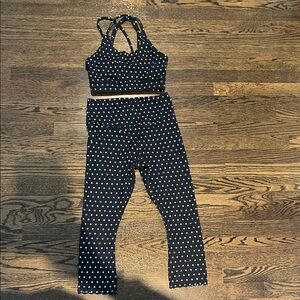 Kate Spade Black and White Polka Dot Top